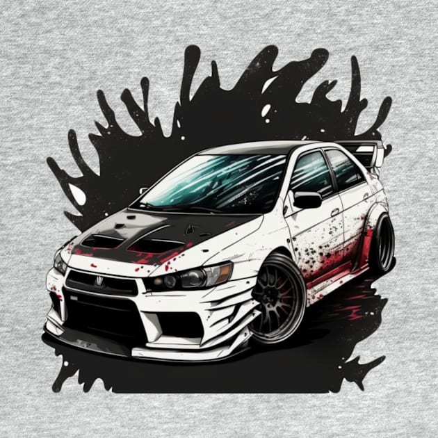 Mitsubishi Evo by Evergreen Market